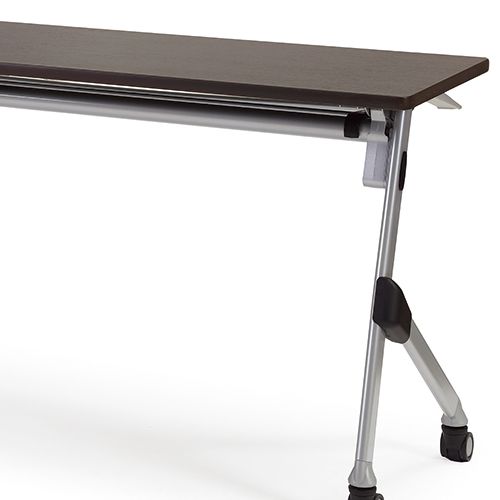会議用テーブル アイコ SAKT-1845 W1800×D450×H720(mm) 平行スタックテーブル 棚付き・パネルなし商品画像10
